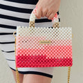 Claudia Pink – Handgefertigte Perlentasche in Pink