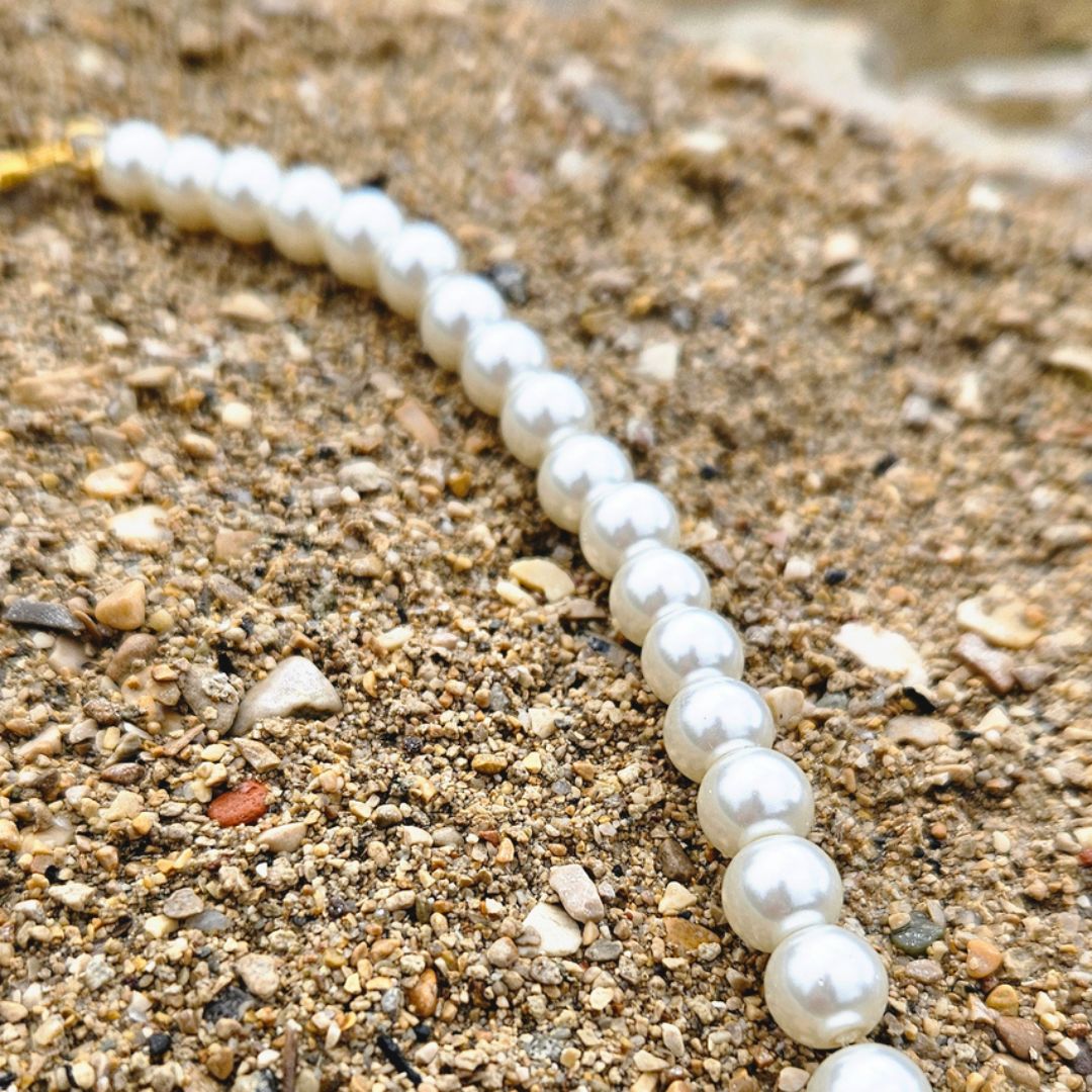 Luxuriöse Perlenkette