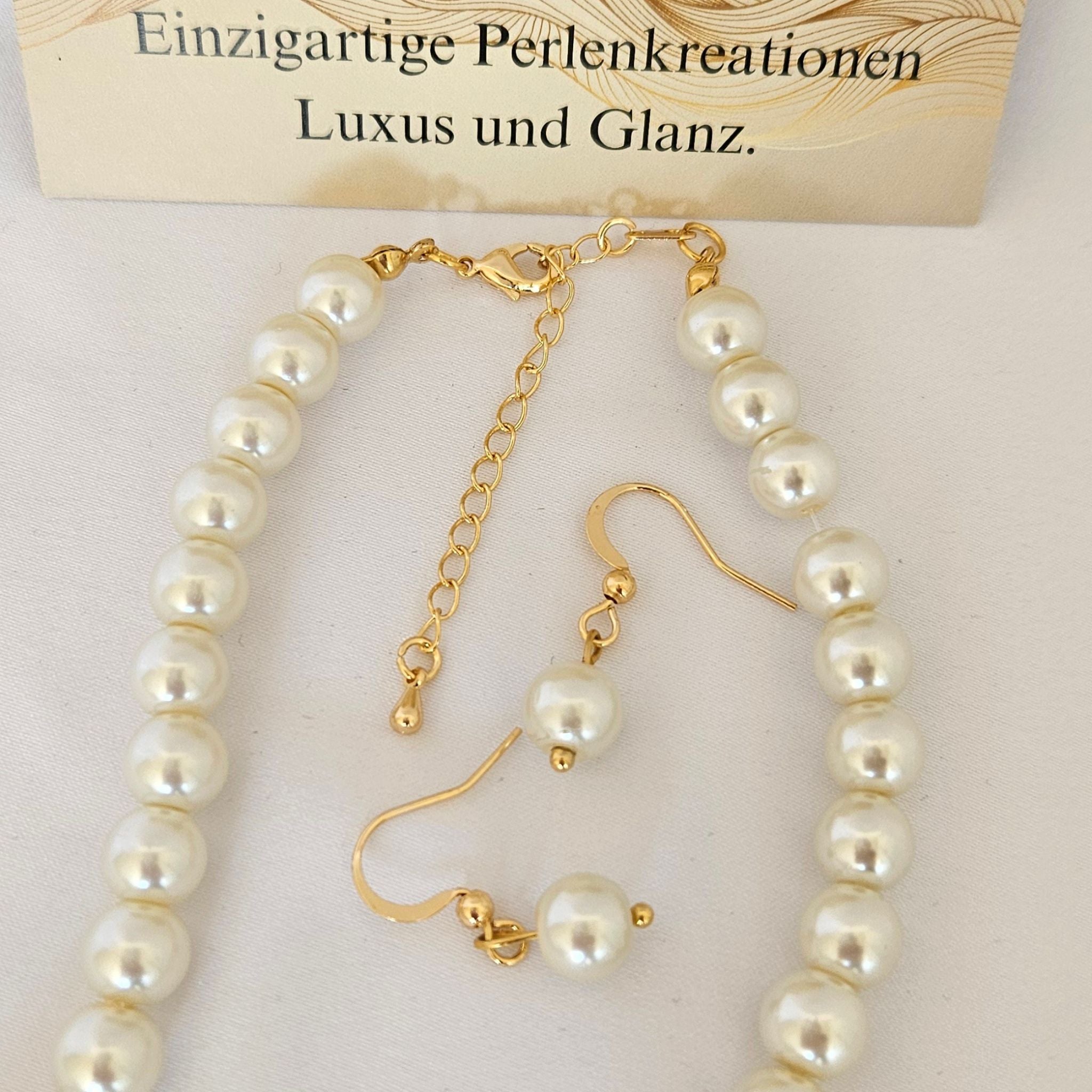 Luxuriöse Perlenkette