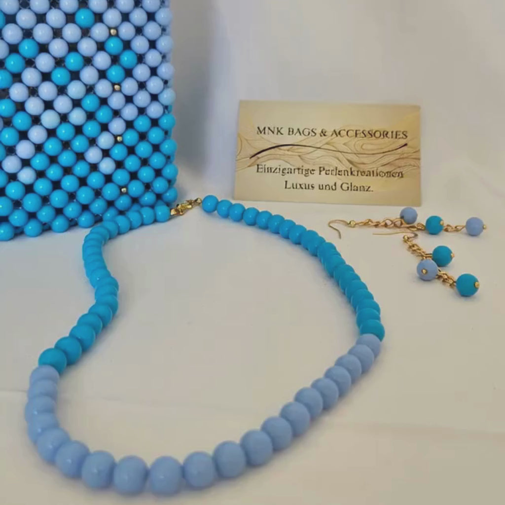 Set Amira - Halskette und Ohrringen